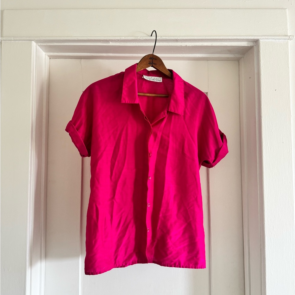 Vintage Magenta Top